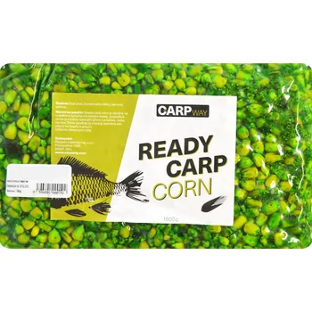 Návnadová surovina Carpway Kukuřice Ready Carp Corn Ochucená 1,5 kg - Amur