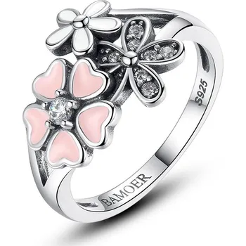 Prsten Dámský stříbrný prsten FLOSSY Velikost: 55 Ag 925