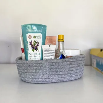 Úložný box DAALO Textilní úložný košík - AKCE!