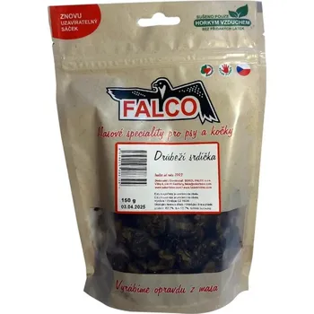 Krmivo pro psa Sokol Falco Drůbeží srdíčka 150 g