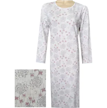 Dámská noční košile Dámská Noční Košile FOLTÝN DKHL 260 Velikost: 4XL, Materiál: Dlouhý rukáv
