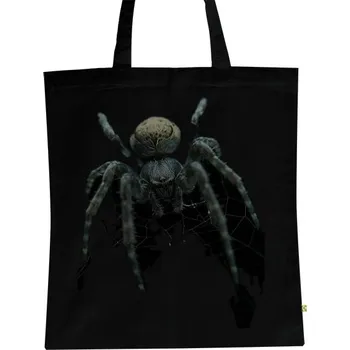 Nákupní taška BIO plátěná taška s potiskem Na pavučině