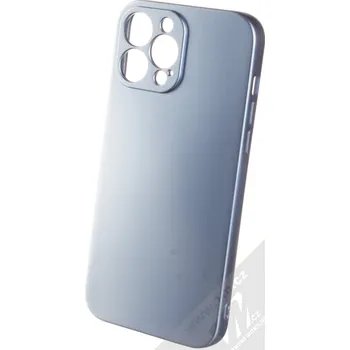 Pouzdro na mobilní telefon 1Mcz Metallic TPU ochranný kryt pro Apple iPhone 13 Pro Max modrá (blue)