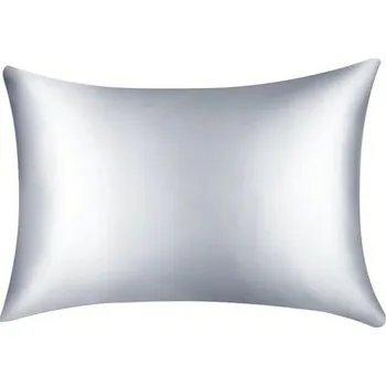 Napínací potah Saténový potah na polštář - 50x74 cm, více barev Barva: Stříbrná
