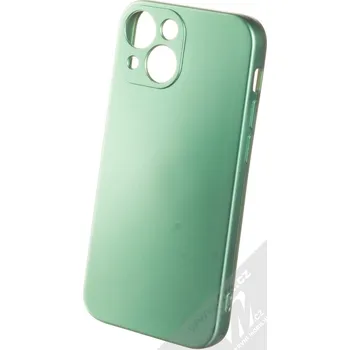 Pouzdro na mobilní telefon 1Mcz Metallic TPU ochranný kryt pro Apple iPhone 13 mini zelená (green)