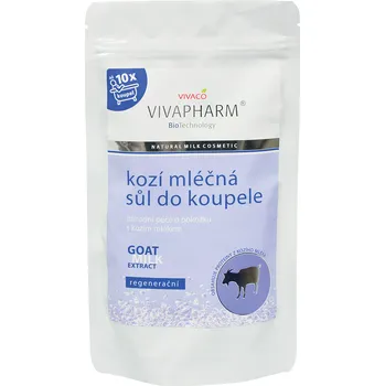 Koupelová sůl Vivaco SŮL DO KOUPELE S KOZÍM MLÉKEM 300g
