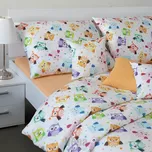 VEBA Povlečení Geon sovičky 90x135 + 40x60