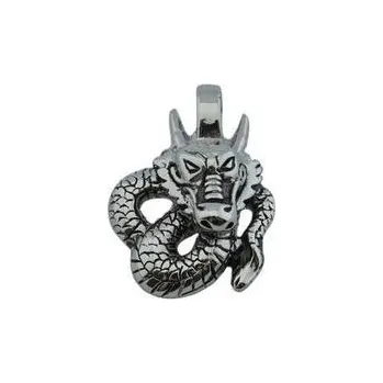 Přívěsek Doria Přívěsek z oceli stříbrný drak F353