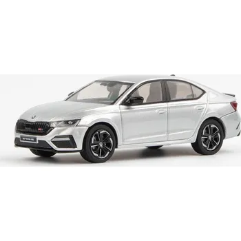 Plastikový model Abrex Škoda Octavia IV RS (2020) - Stříbrná Briliant Metalíza