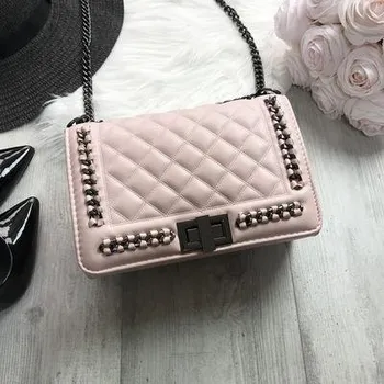 Kabelka Dámská crossbody kabelka růžová GALLANTRY X367