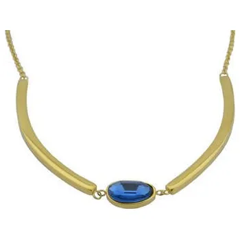 Řetízek Doria Náhrdelník z oceli zlatý I098