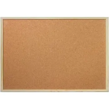 Magnetická kreslící tabulka Korková tabule 40 × 60 cm (Korková tabule s rozměry 40 x 60 cm, v dřevěném rámu 15 mm širokém, tloušťka korku 7 mm. Kód výrobce: 17.)