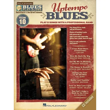 Uptempo Blues - Blues Play-Along Volume 10 - melodie s akordy pro nstroje v ladn C 1000814