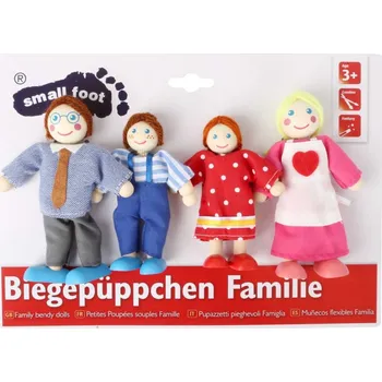 Domeček pro panenku Legler 10320 Dřevěné ohybatelné panenky - Rodina