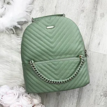 Městský batoh Dámský batoh zelený DAVID JONES X746