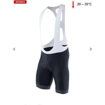 Cyklistické kalhoty cyklo kraťasy se šlemi ROAD T-SPORT PASSION černé vel.5