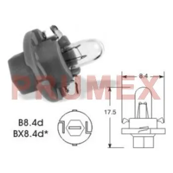 Žárovka Narva 24V 1,4W BX8,4d