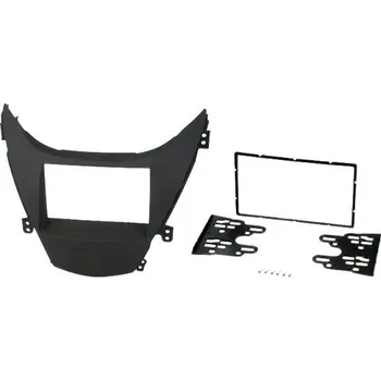 Autorádio METRA Rámeček pro autorádio 2 DIN Hyundai Elantra 2011-> černá