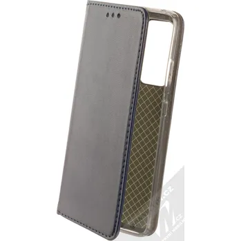 Pouzdro na mobilní telefon 1Mcz Magnetic Book flipové pouzdro pro Xiaomi 12, Xiaomi 12X tmavě modrá (dark blue)