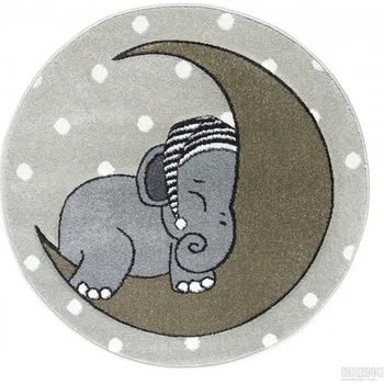 Koberec Dětský koberec VEGAS Kids 04 ESE kruh Kruh 120 cm průměr