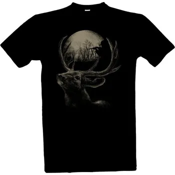 Pánská móda Tričko s potiskem Lovec pánské