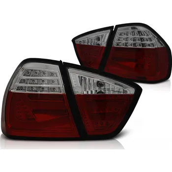 Zadní světlomet Tuning Tec Zadní světla LED-BAR BMW E90 2005-2008 červená/kouřová