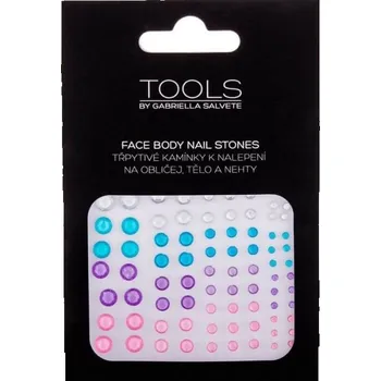 Karnevalový doplněk Gabriella Salvete Nalepovací kamínky na obličej, tělo a nehty