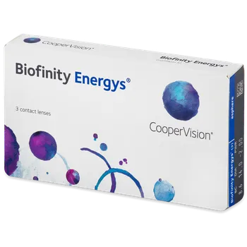 Kontaktní čočky Biofinity Energys (3 čočky)