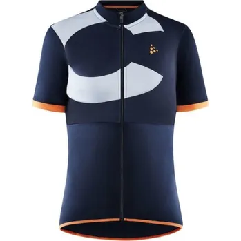 cyklistický dres dámský dres Craft Core Endur Logo, tmavě modrá - vel. XL 306065