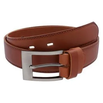 Opasek MARQUIS Accessories Pánský oblekový pásek kožený světle hnědý OP053 Velikosť: 105 cm