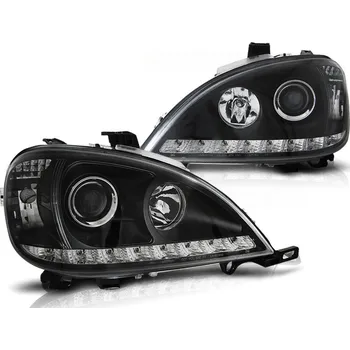 Přední světlomet Tuning Tec Přední světla MERCEDES W163 ML M-KLASA 09.01-05 DAYLIGHT ČERNÉ