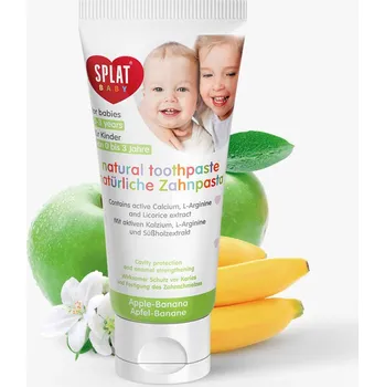 zubní pasta SPLAT BABY Jablko-banán zubní pasta 0-3 roky