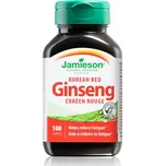 Jamieson Korean Red Ginseng tablety pro podporu imunity, snížení míry únavy a vyčerpání 100 tbl