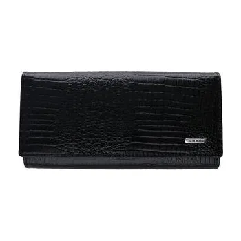 Peněženka Dámská kožená peněženka JULIA ROSSO černá U032BL