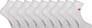 pánské ponožky Levi's 701219000 001 9 párů bílé 39-42