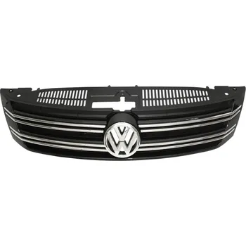 Nárazník přední mřížka s chromovou lištou - kompletní [11-]