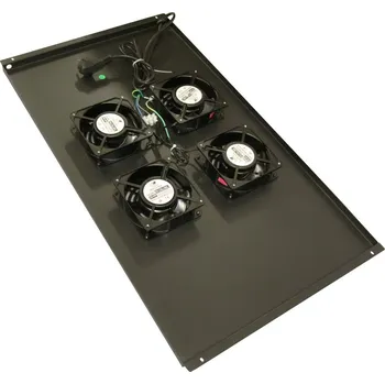 Racková skříň Ventilační jednotka XtendLan SFAN1004-B Ventilační jednotka, pro stojanové rozvaděče hloubky 1000mm, 4x ventilátor SFAN1004-B