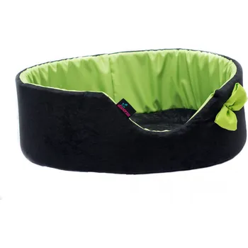 Pelíšek pro psa Diversa Pelíšek ELEMENTAL zeleno-černý Délka: 6 - 70x60x15cm
