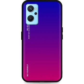 Pouzdro na mobilní telefon Kryt Realme 9i pevný duhový fialový (obal neboli pouzdro na Realme 9i)