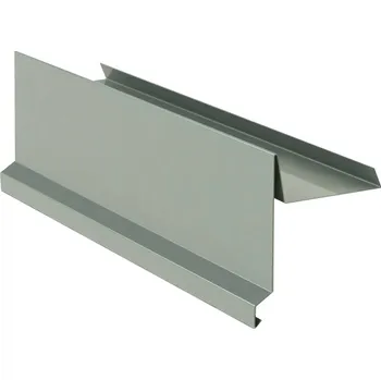 Plech Závětrná lišta RŠ 250, 2 bm, Lakovaný pozink, Prachově šedá RAL 7037