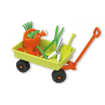 Dětské zahradní nářadí Androni Giocattoli Zahradní vozíček s nářadím Green Garden