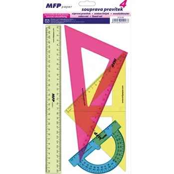 pravítka MFP 5310109 souprava barevných pravítek