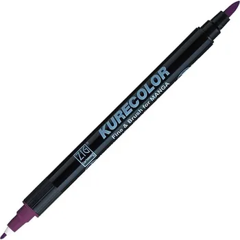 KURETAKE ZIG Kurecolor Fine & Brush, 665 Deep Pink