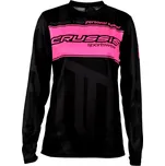 CRUSSIS CSW-021 černé/růžové fluo XS
