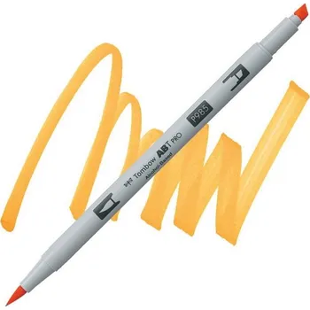 TOMBOW ABT PRO lihový Dual Brush Pen, chrome yellow 985