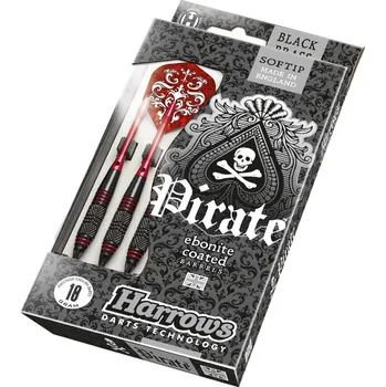 Šipka Sada šipek Pirate soft Red | Harrows Váha: 18 gK