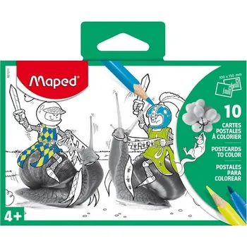 MAPED pohlednice s předlohou