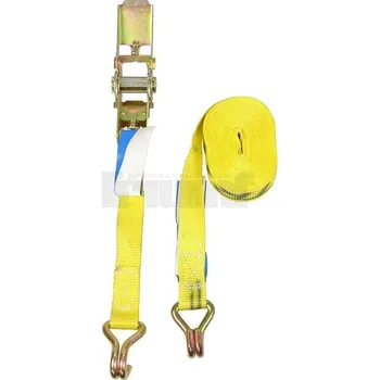 pás upínací s háky, 500kg,25mm/6m,žlutý - 010-240457