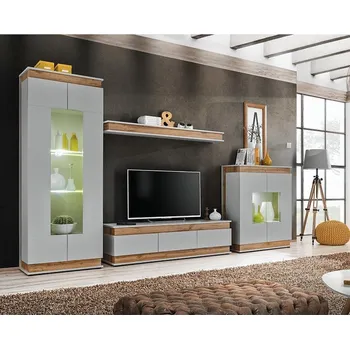 Obývací stěna Obývacia Stena Berlin P.Gray/Artisan Aspg Bl