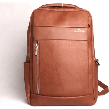 Městský batoh Unisex tmavěhnědý batoh Antonio Basile no. 19 na notebook, formát A4
